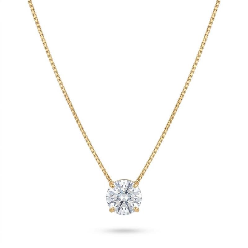 Gargantilha Ponto de Luz 12mm Banhado Ouro — ALUENA