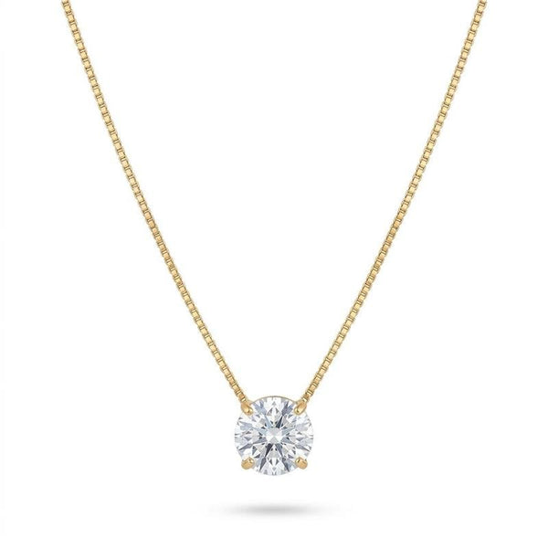 Gargantilha Ponto de Luz 12mm Banhado Ouro — ALUENA