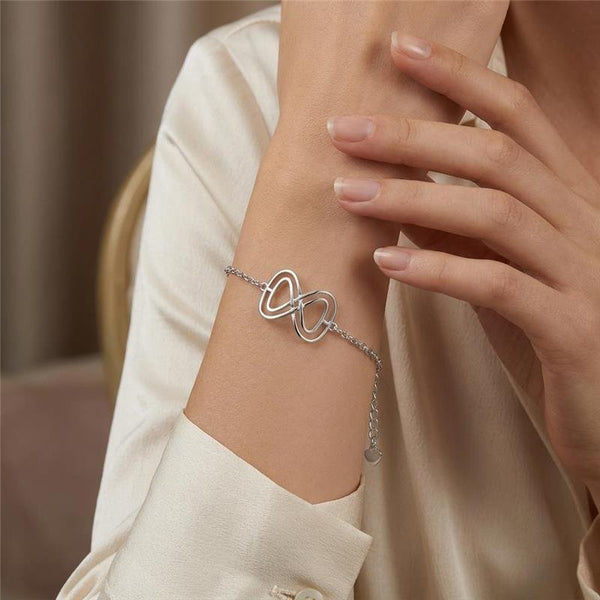 Pulseira Infinito Banhado Prata 925 — ALUENA