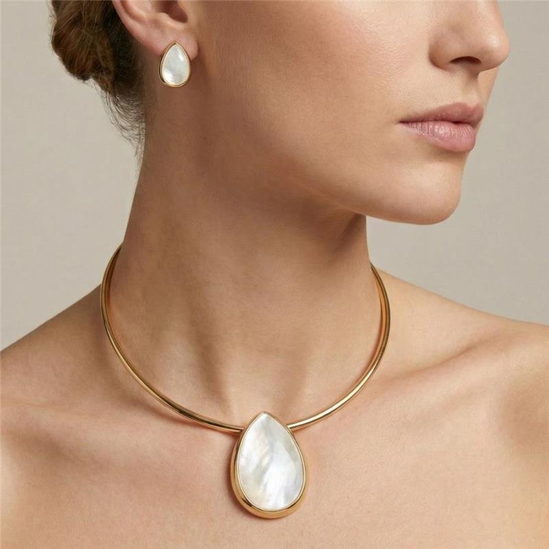 Brinco Gota Banhado Ouro — ALUENA