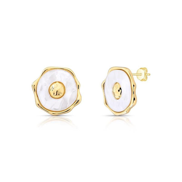 Brinco Redondo Banhado Ouro — ALUENA